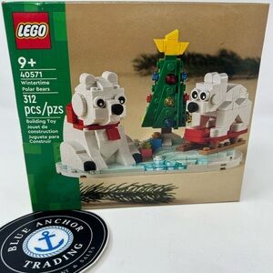 LEGO 40571 Wintertime Polar Bears Christmas Lego Set *Fast Shipping!*